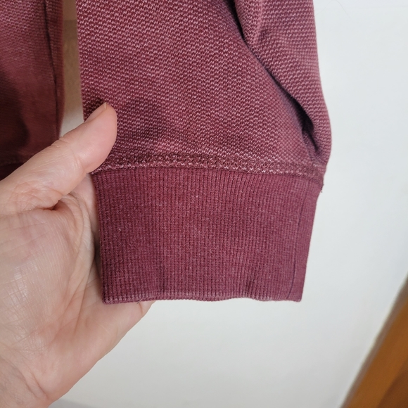 Mens Greg Norman Sweatshirt Red Size XXL One cuff might be a bit stretched out - Picture 7 of 11